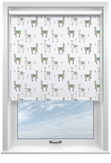 Dancing Llamas, Iquitos - Twist&Fit Roller Blind